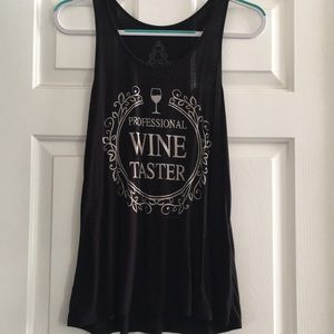 “Professional Wine Taster” Tank. Size M